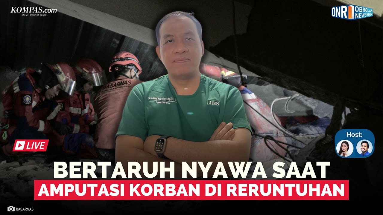 🔴LIVE Cerita Dokter Larona Amputasi Santri Ponpes Al Khoziny di Bawah Reruntuhan | Obrolan Newsroom