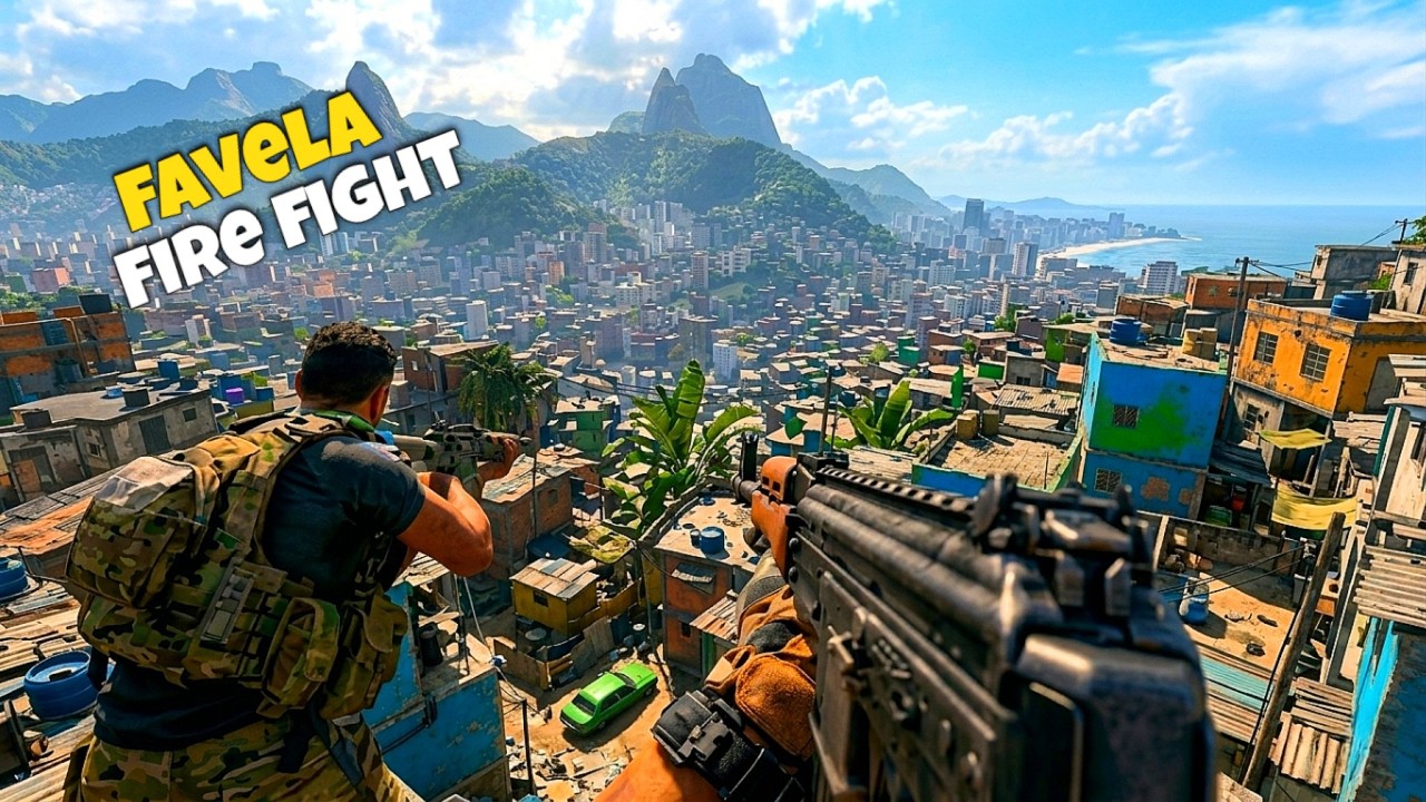 Task Force 141 Favela Firefight - Modern Warfare 2 Remastered