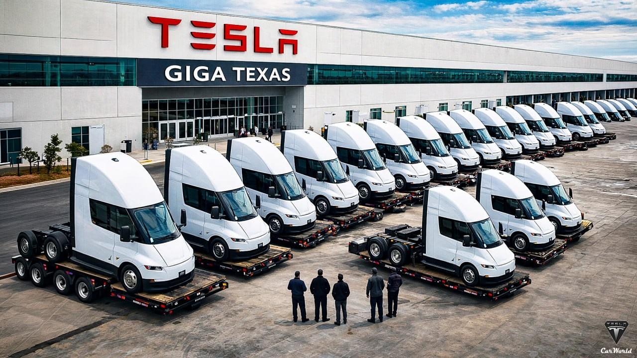 Tesla Semi 2026 Finally Break All Industry! 4,700 Miles, 1.55 kWh/Mile! This Is Huge!