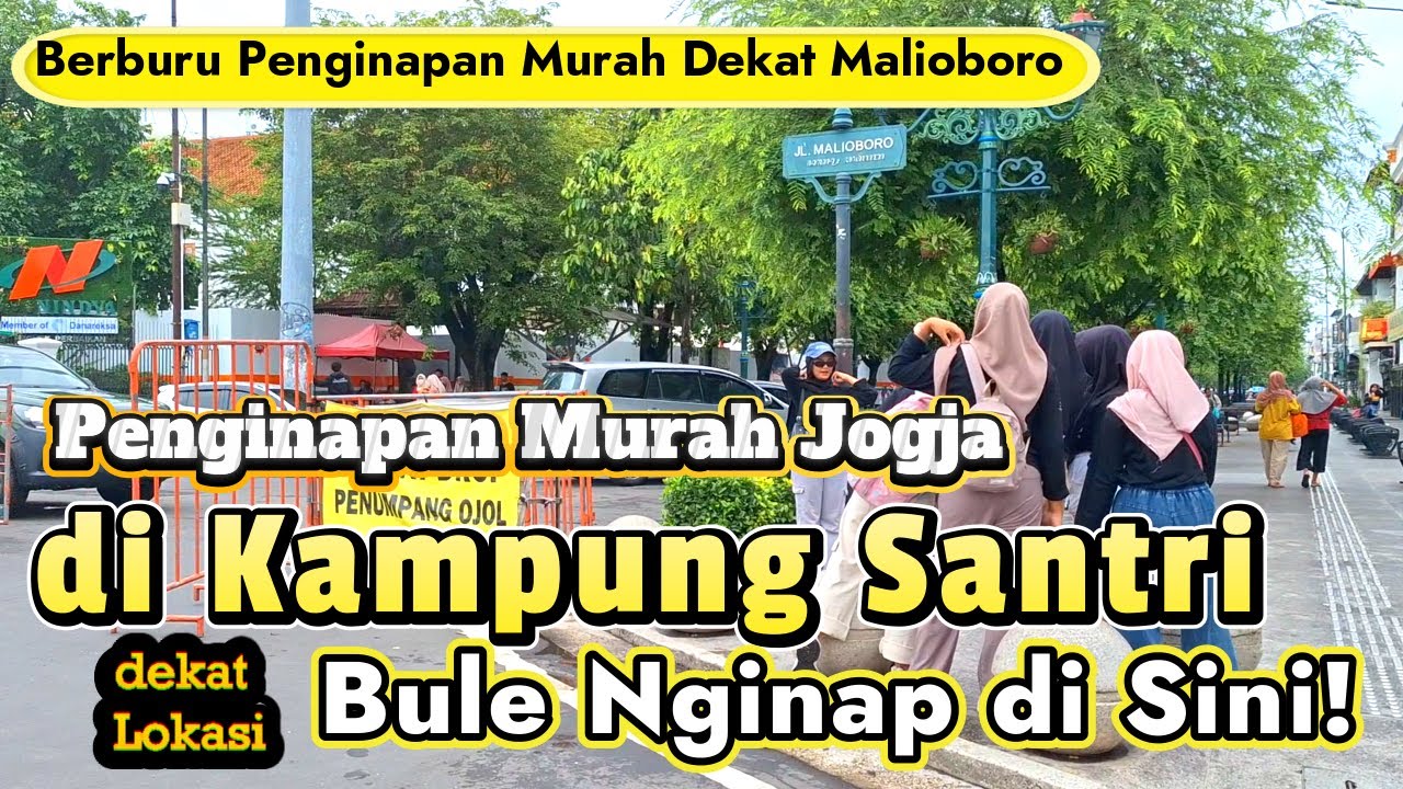 Penginapan di Kampung Santri Dekat Turis Bule Kumpul ! Penginapan Murah di jogja dekat Malioboro