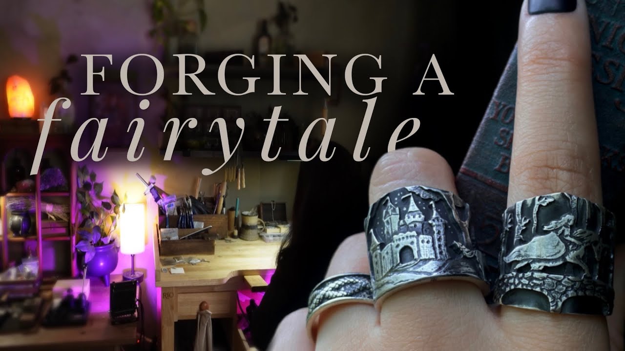 Making Rings That Belong in a Storybook | Starting My Fantasy Jewelry Collection | Studio Vlog