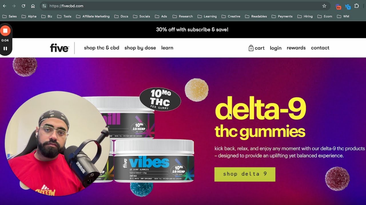 Five CBD - Brand Review | Decoding Facebook Advertising For CBD Brands | CBD SUTRA |