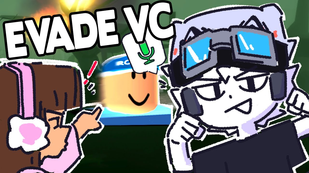 EVADE VC ГОТОВИТСЯ | Roblox Evade VC Смешные моменты