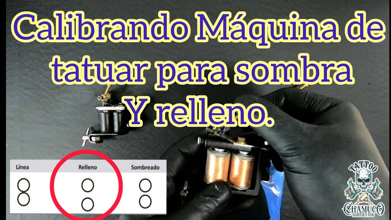 COMO CALIBRAR TU MAQUINA DE TATUAR PARÁ SOMBRA Y RELLENO.