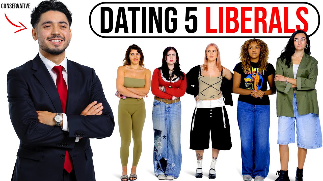 1 Conservative Man Blind Dates 5 Liberal Women!