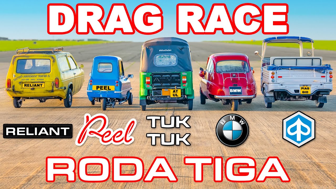 DRAG RACE Tiga Roda