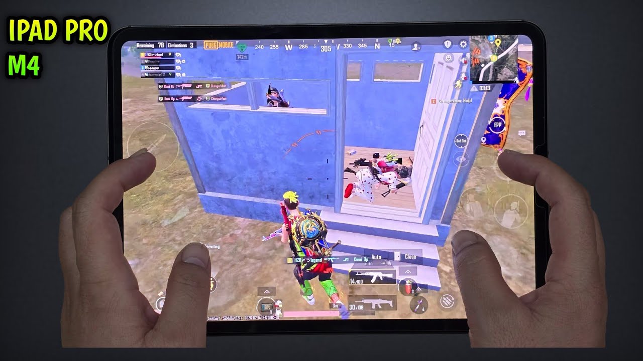 IPAD PRO M4 🔥  PUBG HANDCAM SMOOTH+ULTRA EXTREME 😍 PUBG TEST/ GAMEPLAY/ BEST SENSITIVITY/ FULL GYRO