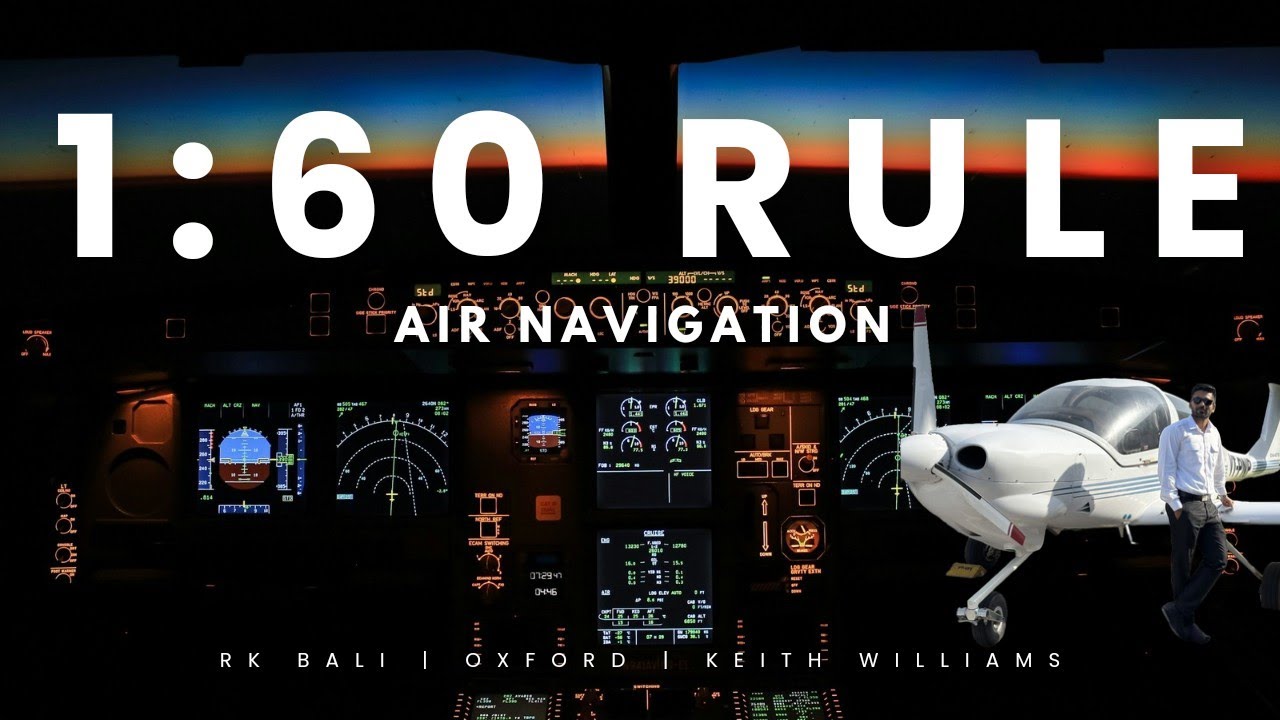1:60 Rule | Air Navigation | DGCA Exams | Pilot Training
