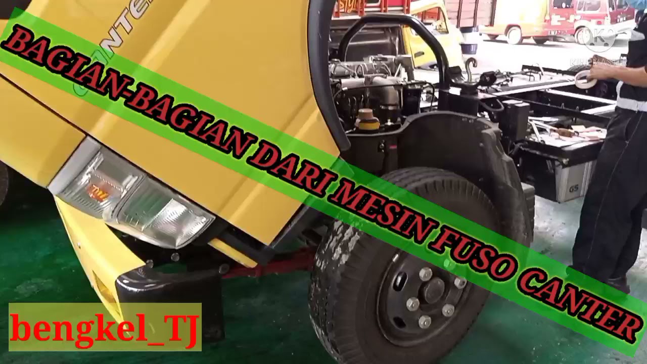 nama bagian-bagian dari Mitsubishi Fuso canter 2021 super hdx