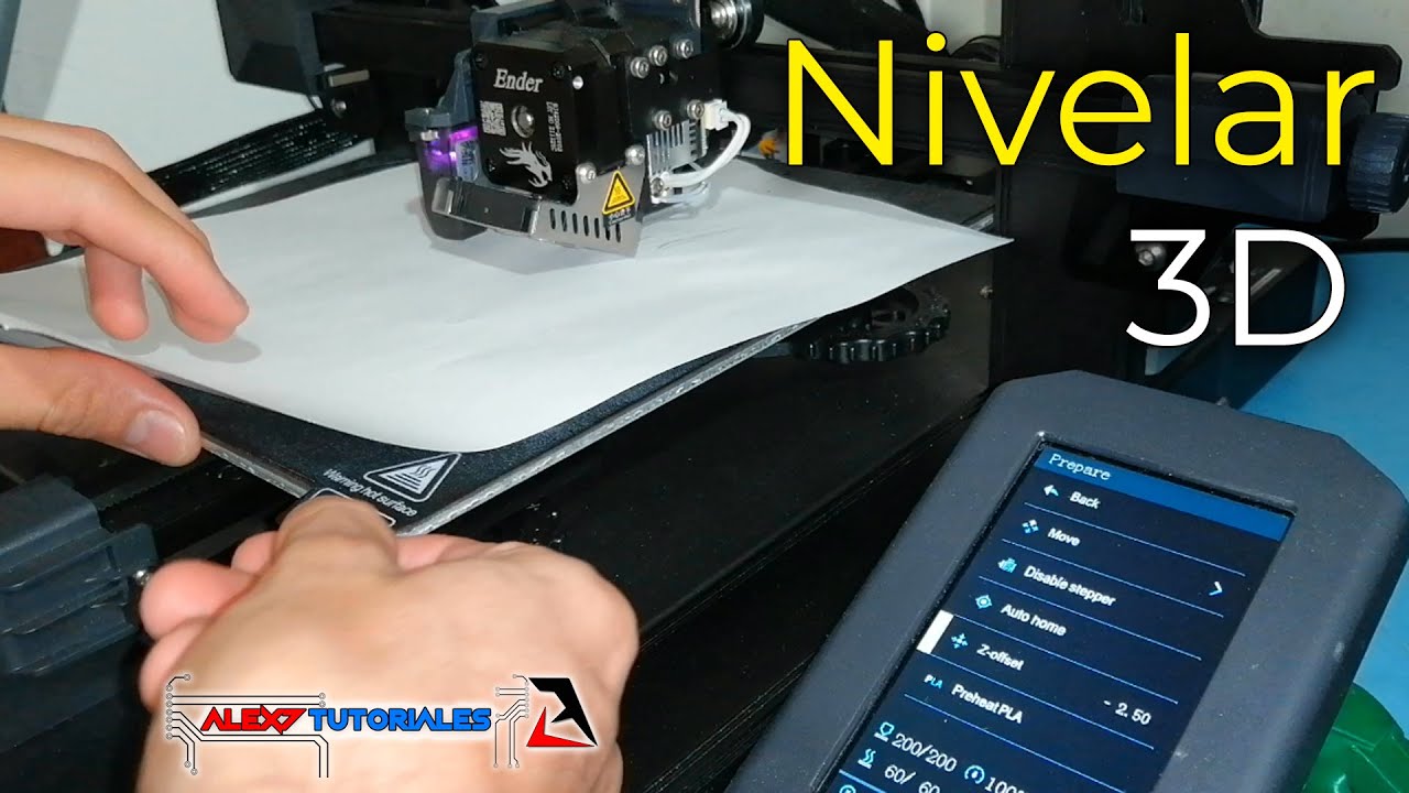 Como Nivelar Cama de Impresora 3D Manualmente - [Ender 3 S1] ⚙️