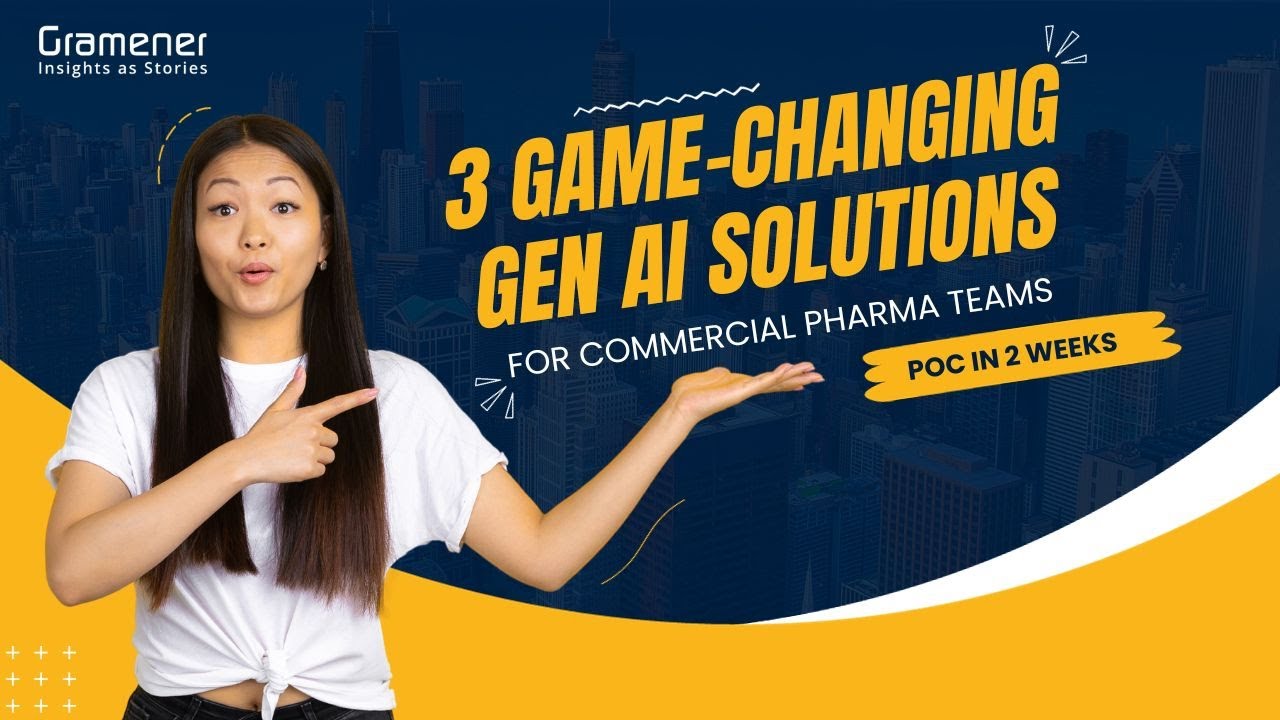 3 Advanced Generative AI solutions for Commercial Pharma | Foolproof Sales & Marketing