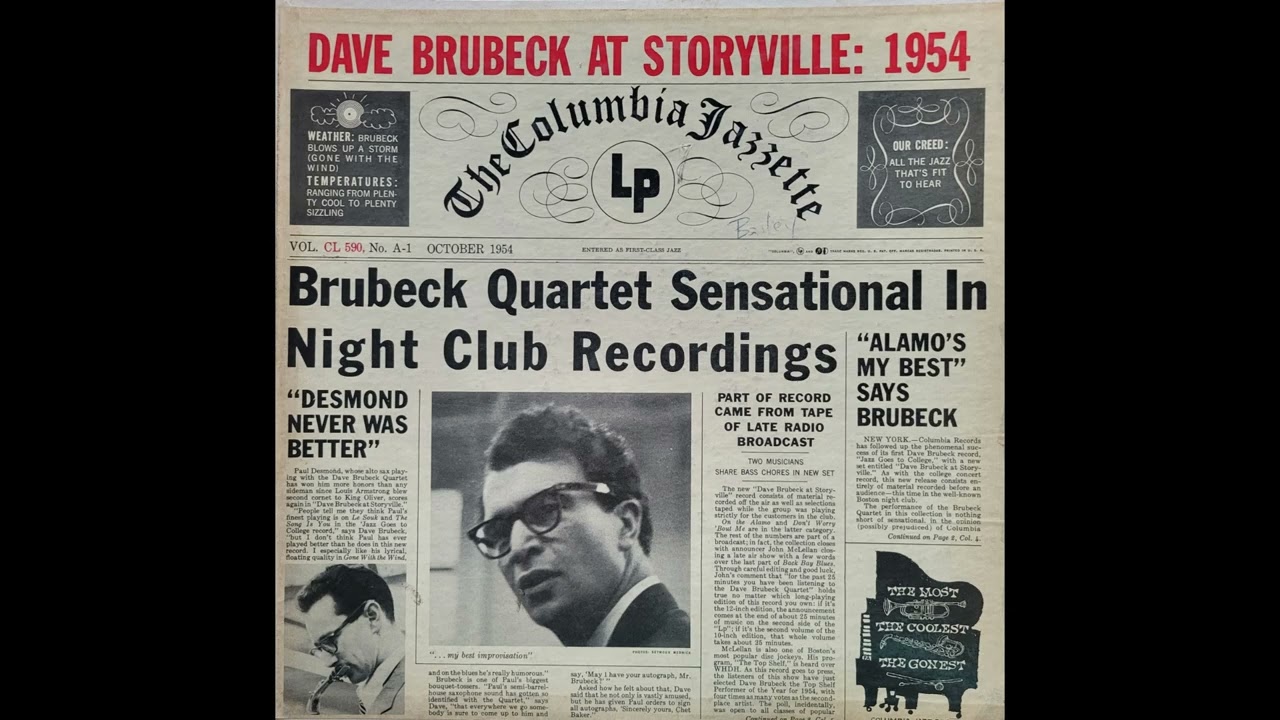 Dave Brubeck - Back Bay Blues