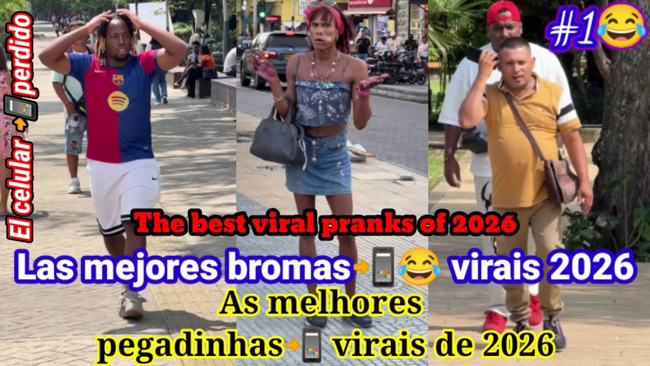 Las mejores bromas📲😂 virais 2026 / As melhores pegadinhas📲 virais de 2026 / The best viral pranks