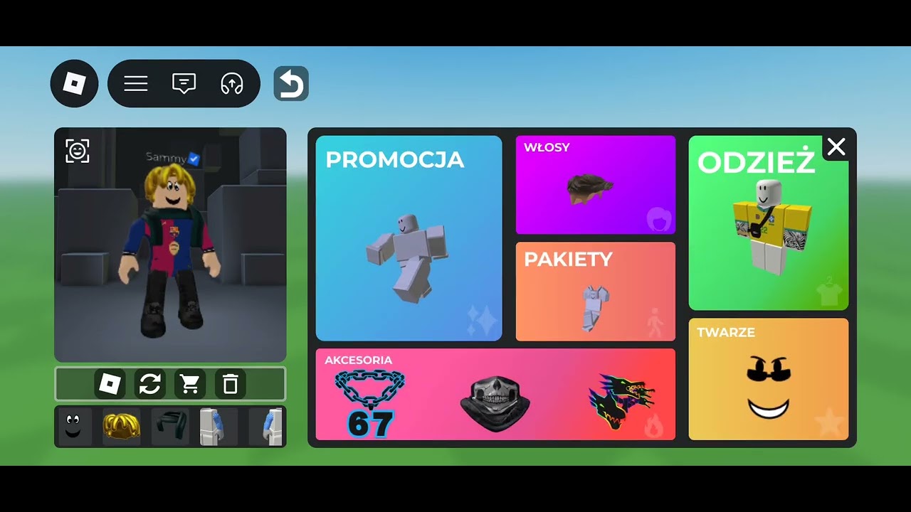 To ja kiedy się pszebieram na Roblox 