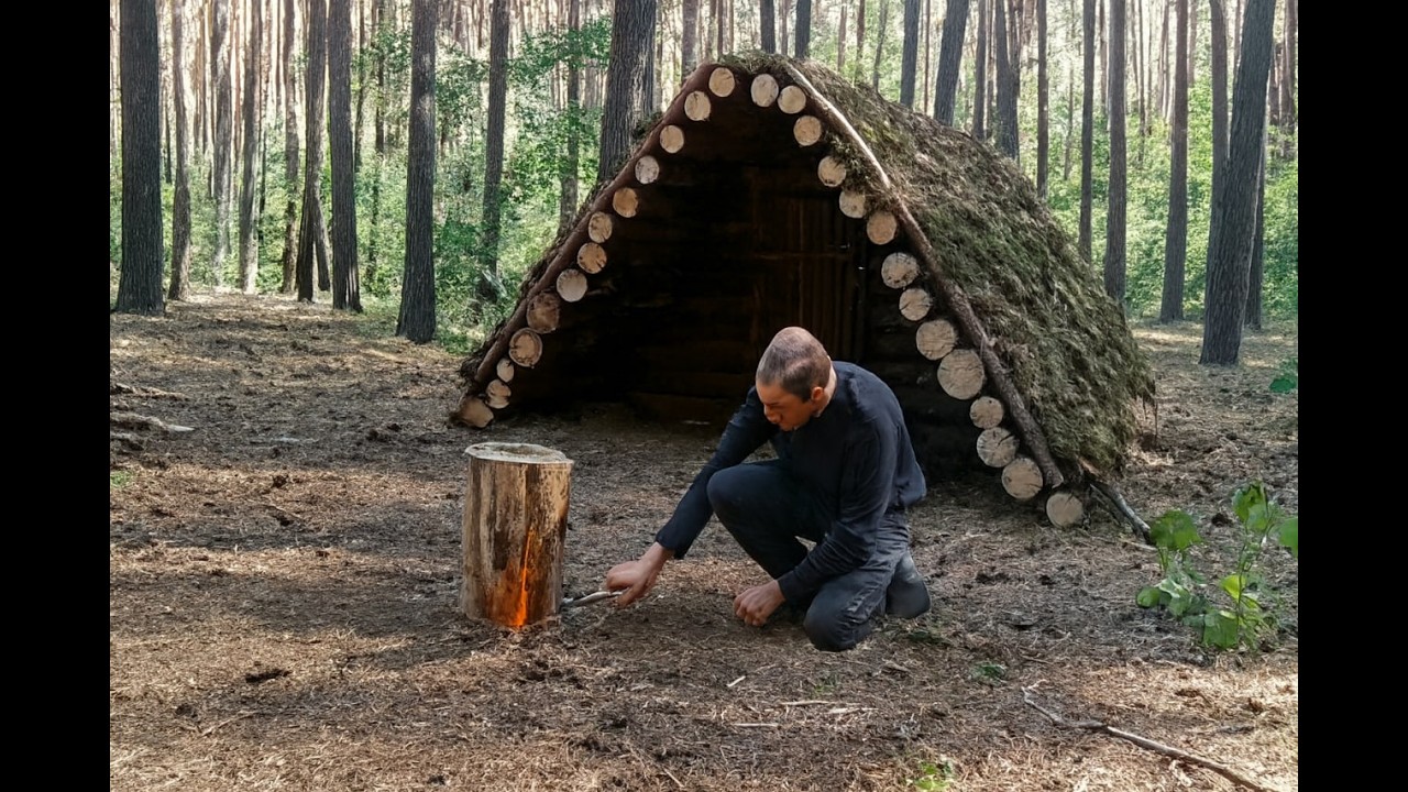 A shelter built with your own hands