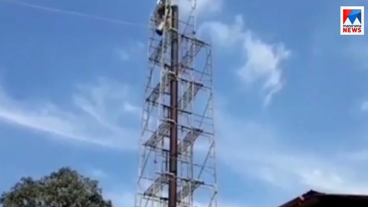 അഴിമതി; ശാസ്താംകോട്ട ധര്‍മശാസ്താ ക്ഷേത്രത്തിലെ സ്വര്‍ണ കൊടിമരം ഇളക്കി മാറ്റി | Sasthamkotta-Temple