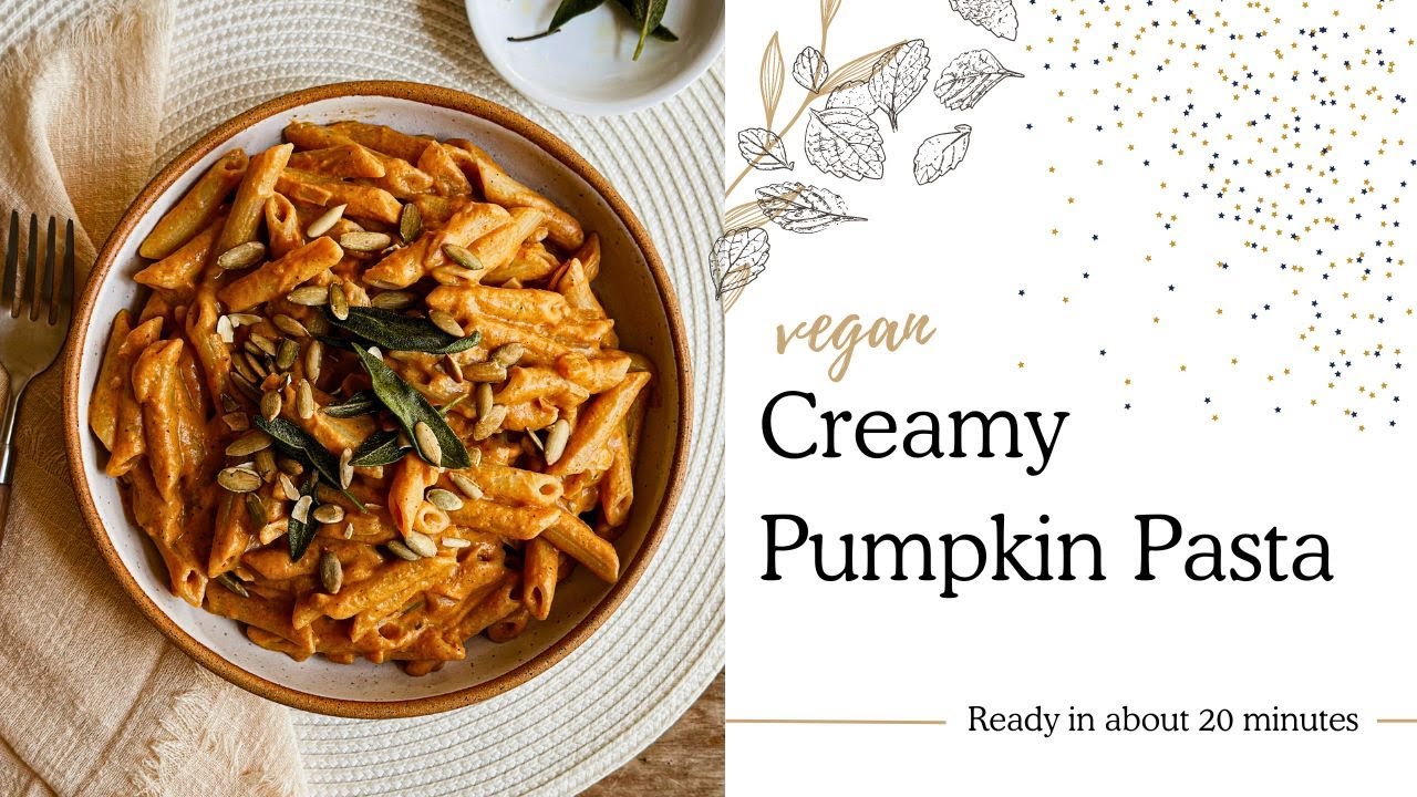 Creamy Vegan Pumpkin Pasta