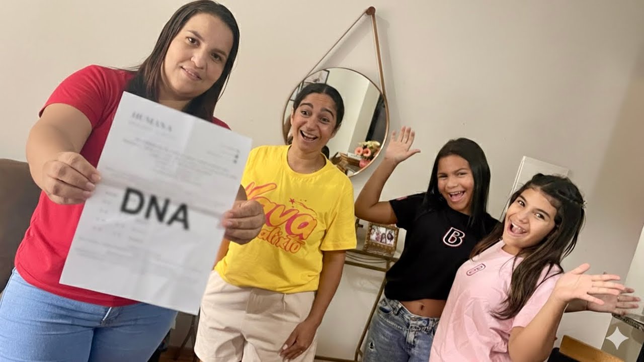 ESSE FOI O RESULTADO DO DNA … SOMOS PRIMAS !?