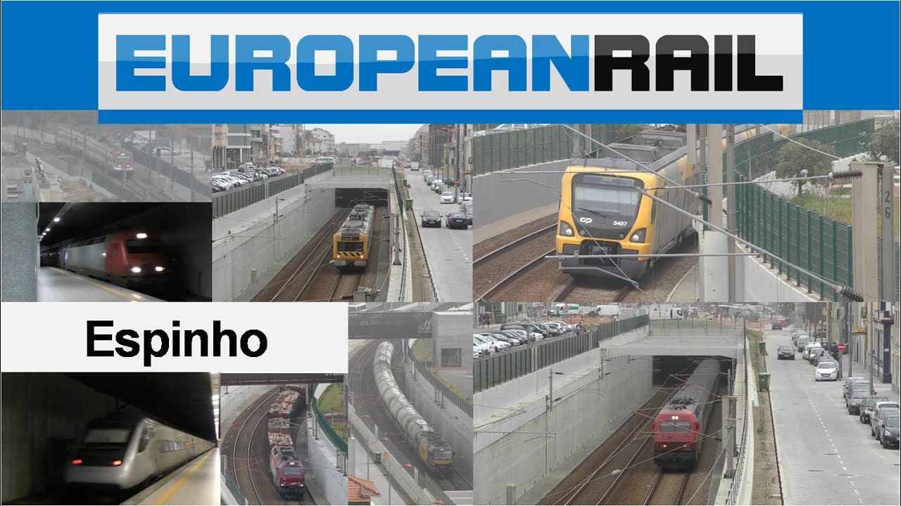 #Portugal2019 Estação de Espinho - Comboios de Portugal, MEDWAY & Takargo Trains in July 2019
