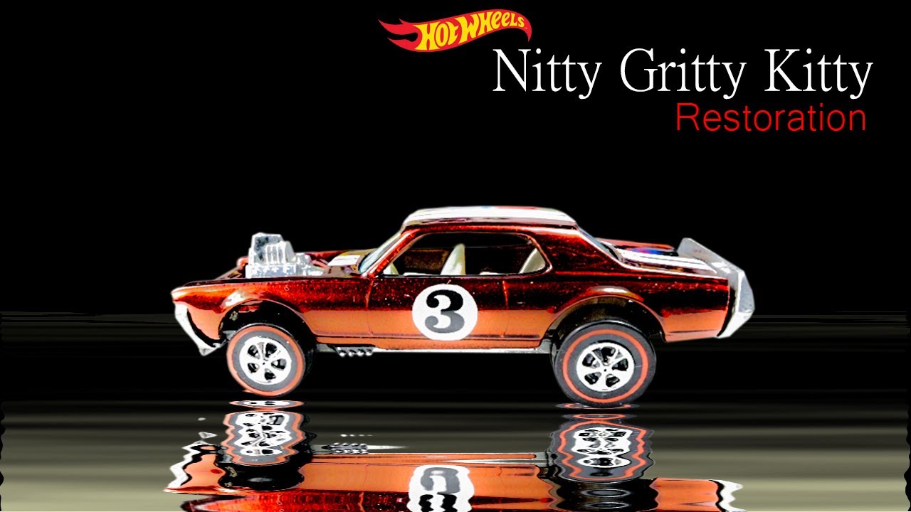 Экстремальная реставрация Crusty: винтажная машинка Hot Wheels Nitty Gritty Kitty #3