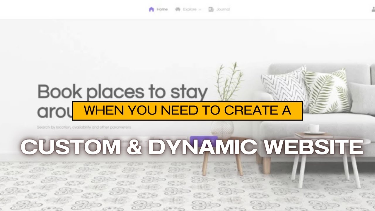An advanced approach to create custom, dynamic content website | Stays Booking Website using Voxel