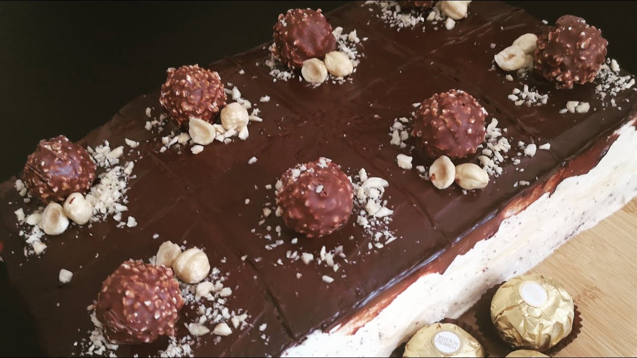 Tort Ferrero Rocher. Ciasto ferrero rocher. Ferrero Rocher Cake. Tort urodzinowy. Pyszny tort