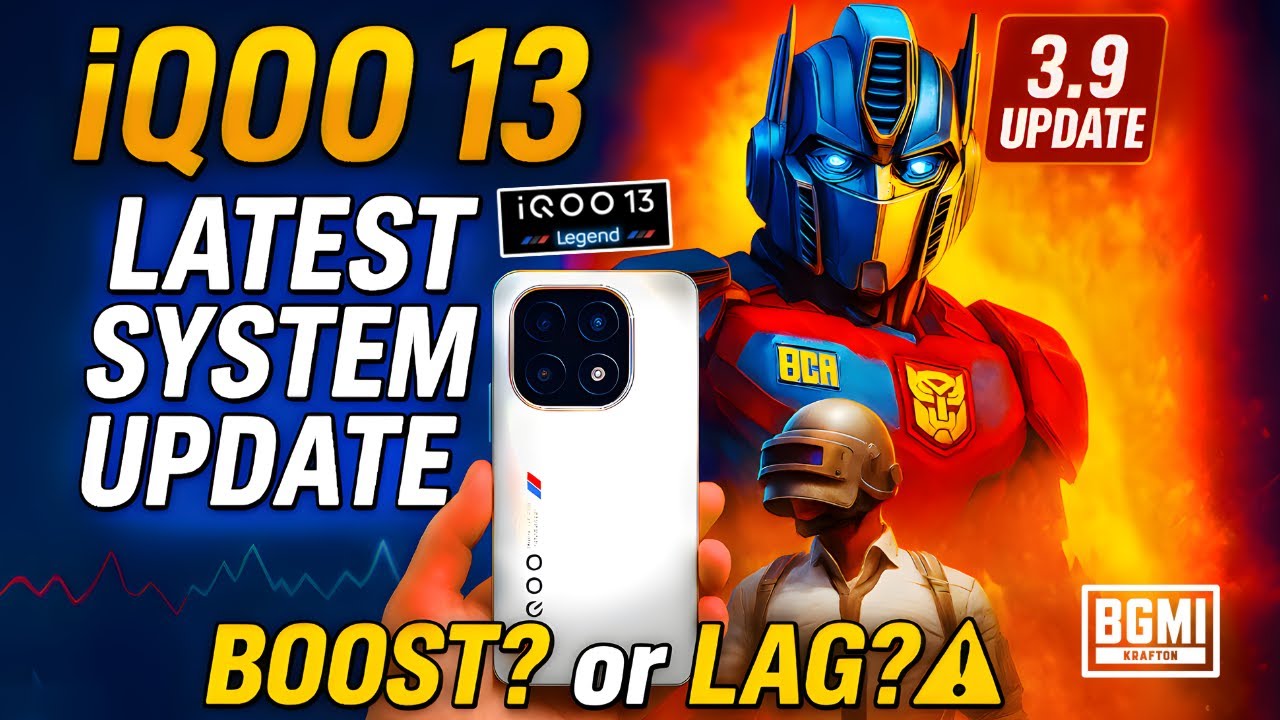 iQOO 13 LATEST UPDATE ⚠️ BGMI 120 FPS LAG? 😳 | REAL FPS METER TEST!