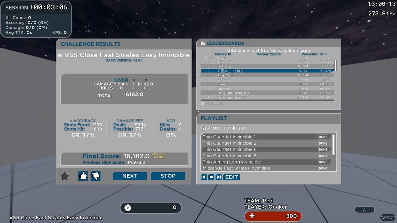 VSS Close Fast Strafe Easy Invincible 16182