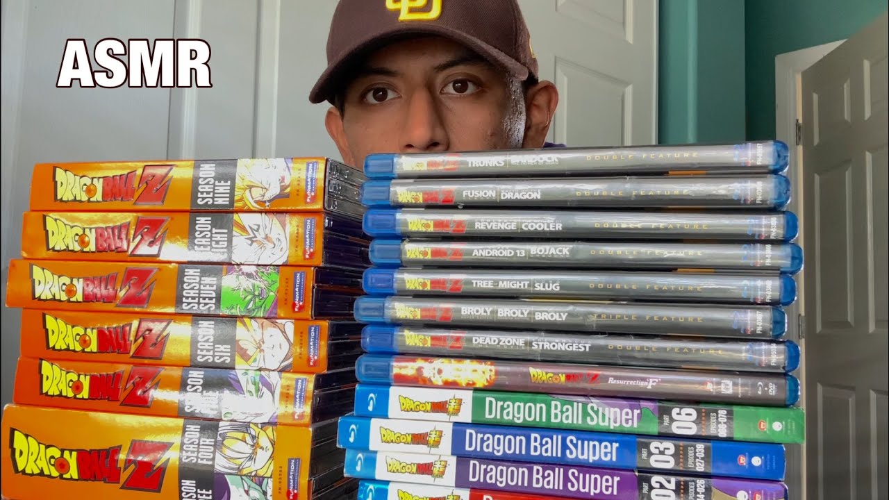 [ ASMR GUM CHEWING ] DRAGON BALL Z DVD UPDATE