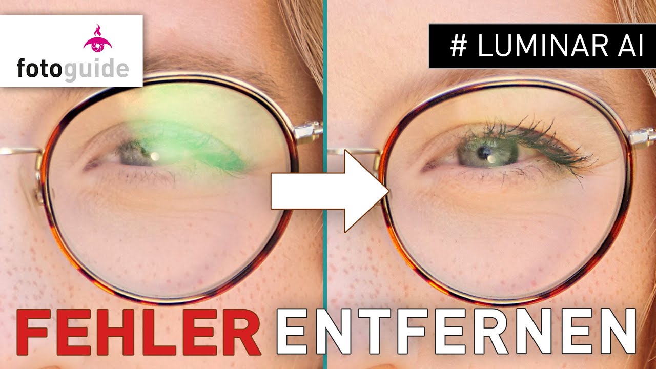 Luminar AI # : FEHLER im Bild entfernen