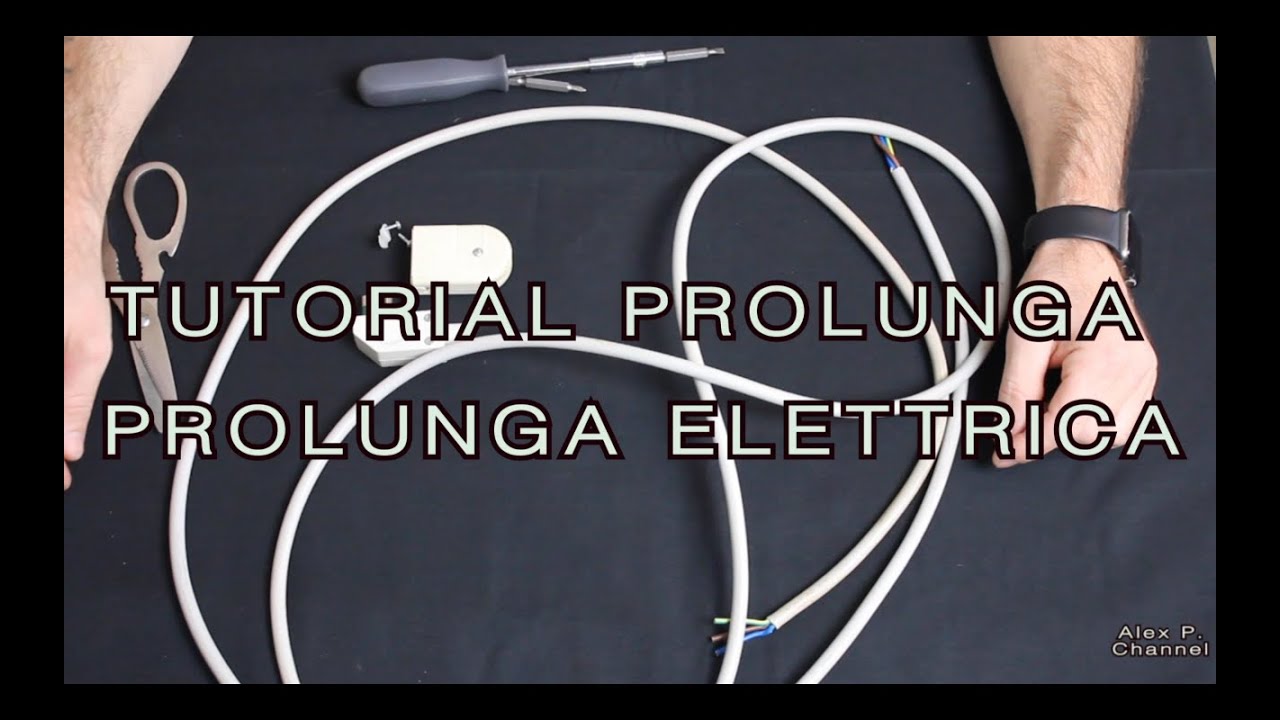 TUTORIAL elettricista fai da te prolunga elettrica, come collegare le spine e presa filo elettrico