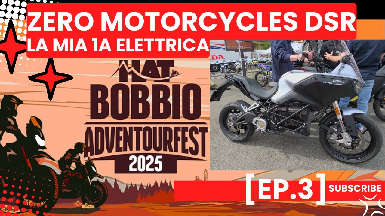 HAT Adventourfest Bobbio [EP.3] Zero Motorcycle DSR