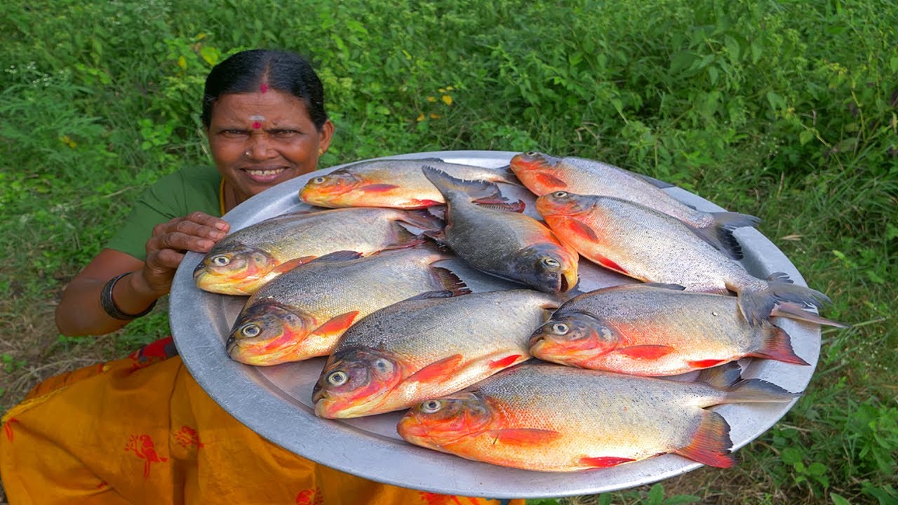 Amazing !! Fish Fry Recipe | Traditional Fish Curry Recipe | Village Cooking | Side dish recipes