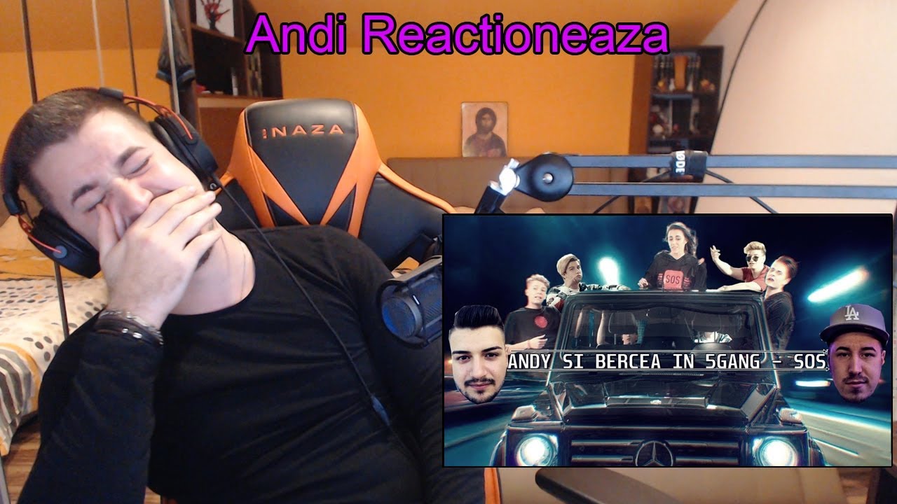 REACTIONEZ LA ANDI SI BERCEA IN 5GANG SOS! (Parodie)