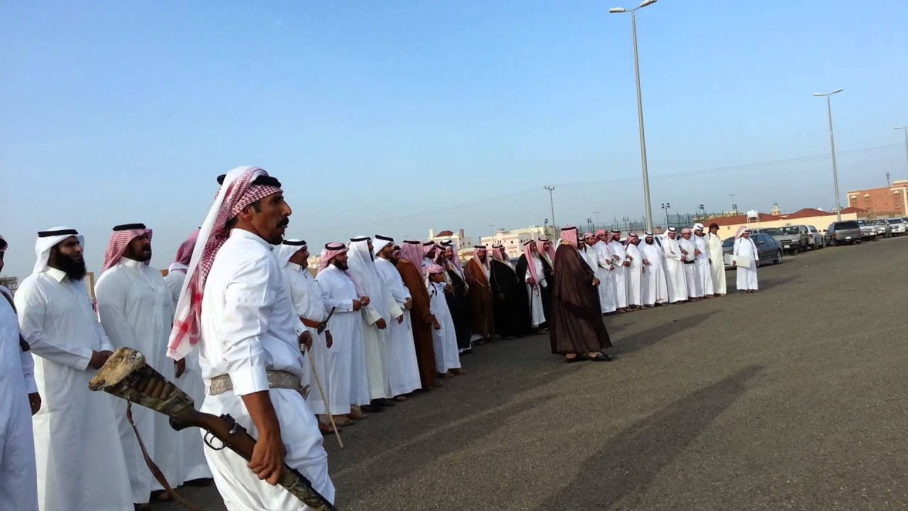 إقبال قحطان على البقوم في زواج مهدي الرياحي في( تربة)