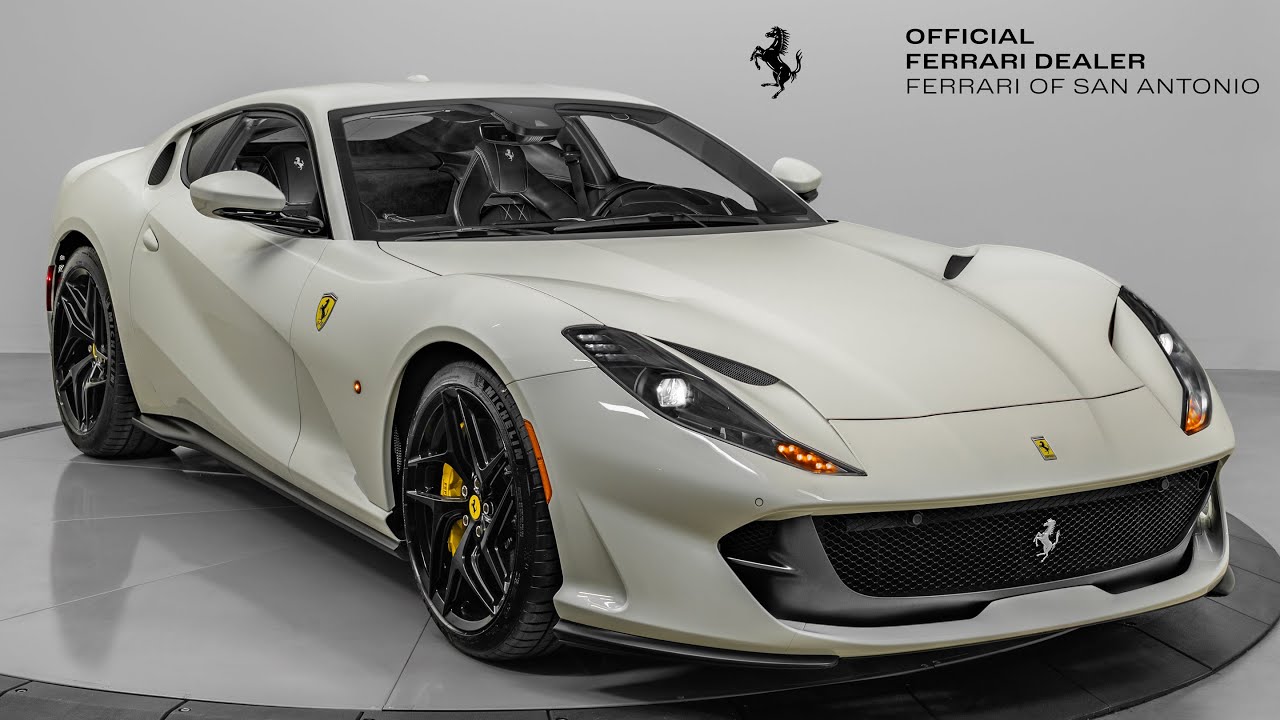 2020 Ferrari 812 Superfast - Bianco Avus