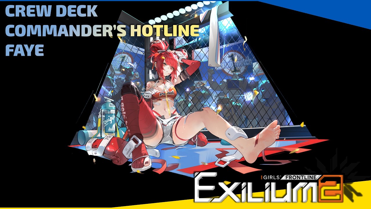 Girls' Frontline 2 Exilium - Commander's Hotline - Faye
