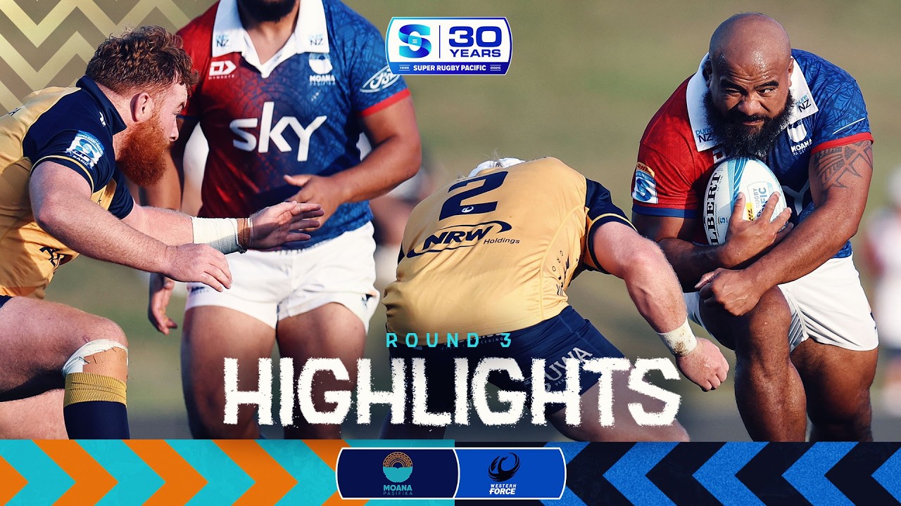 HIGHLIGHTS | MOANA PASIFIKA v FORCE | Super Rugby Pacific 2026 | Round 3