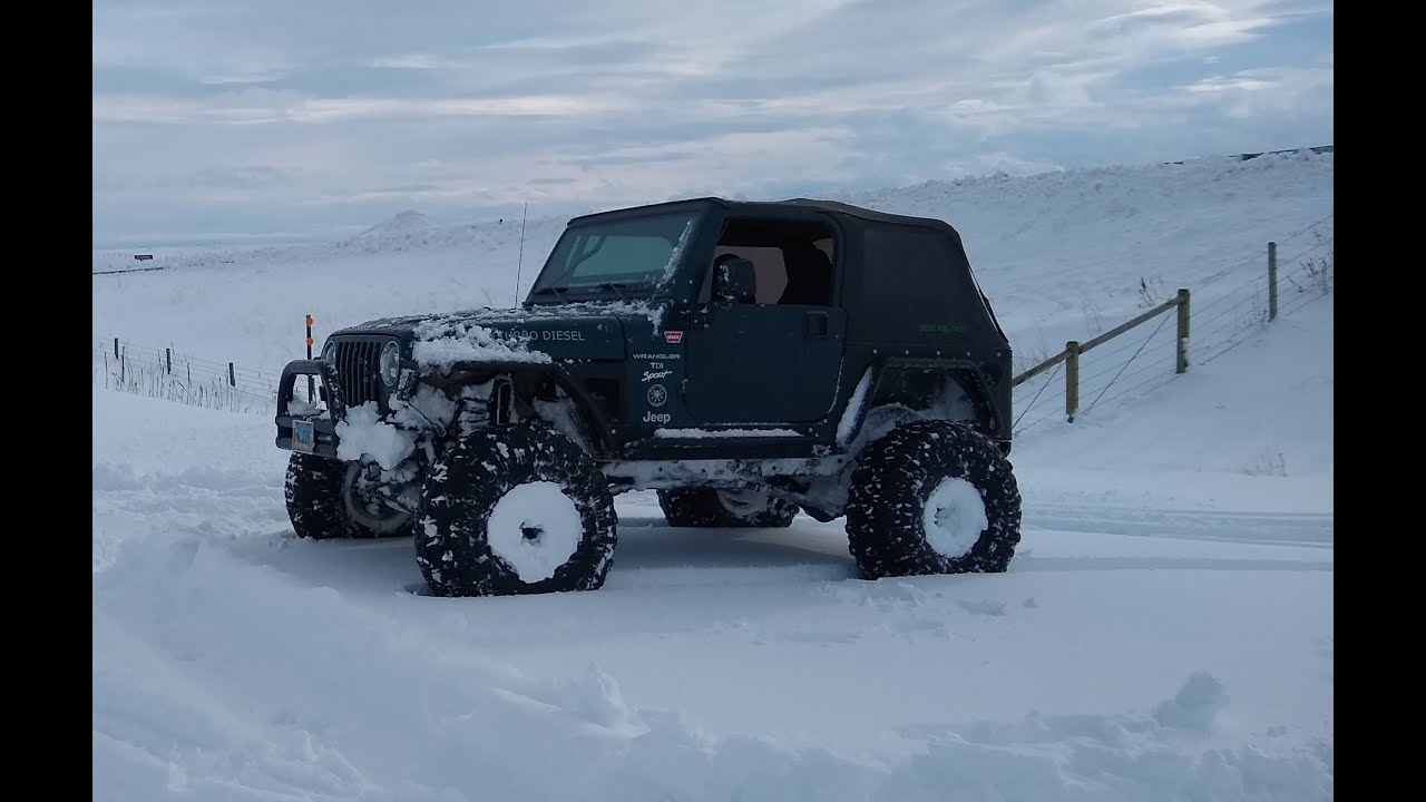 TDI Diesel Swapped TJ Gets New Head Gasket, Head and Wiring, But Blows Up In 3 Minutes!