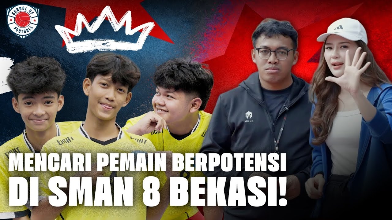 MENCARI PEMAIN FUTSAL BERPOTENSI PLANET BEKASI! COACH GERARDO & EVELINA TAN MENANTANG SMAN 8 BEKASI