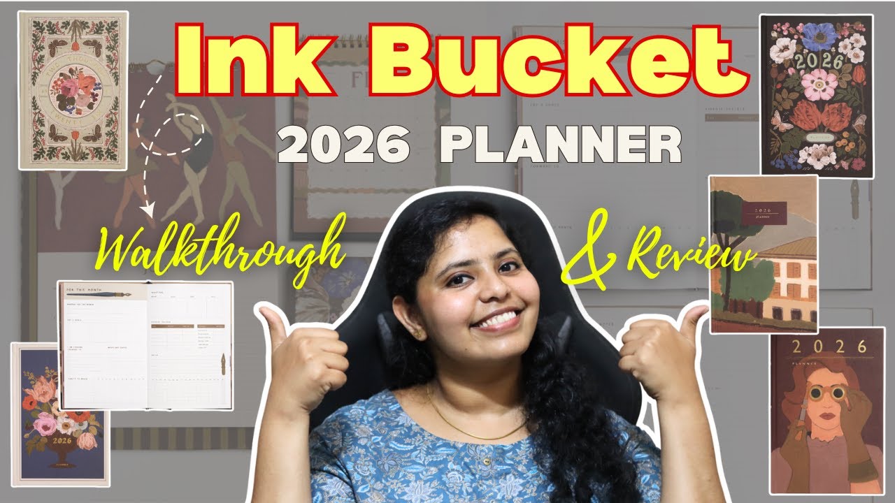 Обзор планировщика InBucket 2026 🇮🇳 | Полная коллекция + комбо + честный обзор (стоит ли покупать?)