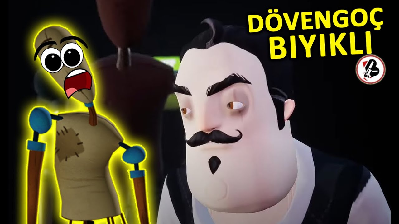 Mankenleri Dövme Bıyıklı, Hello Neighbor Mod Bulgur