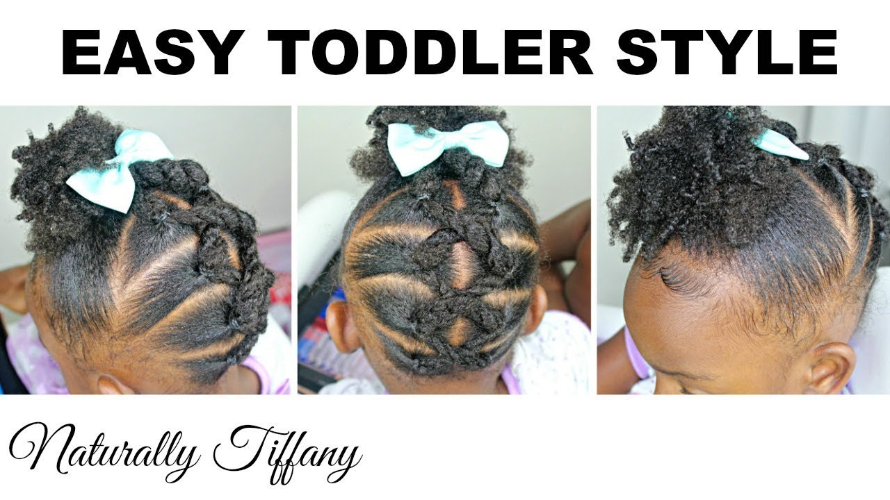 Легкий стиль для малышей | Натуральный уход за волосами для детей