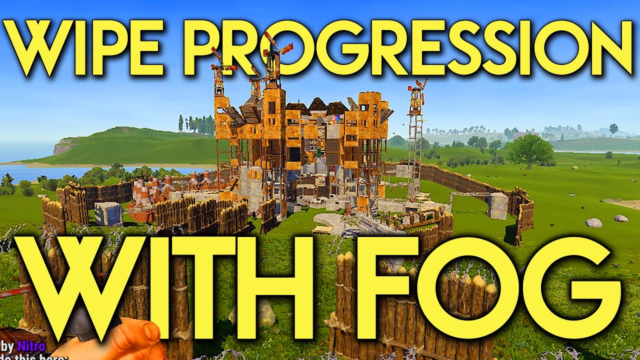 RUST | WIPE PROGRESSION WITH FOG | 500 ROCKET RAIDS / FOUNDY WIPING CLANS