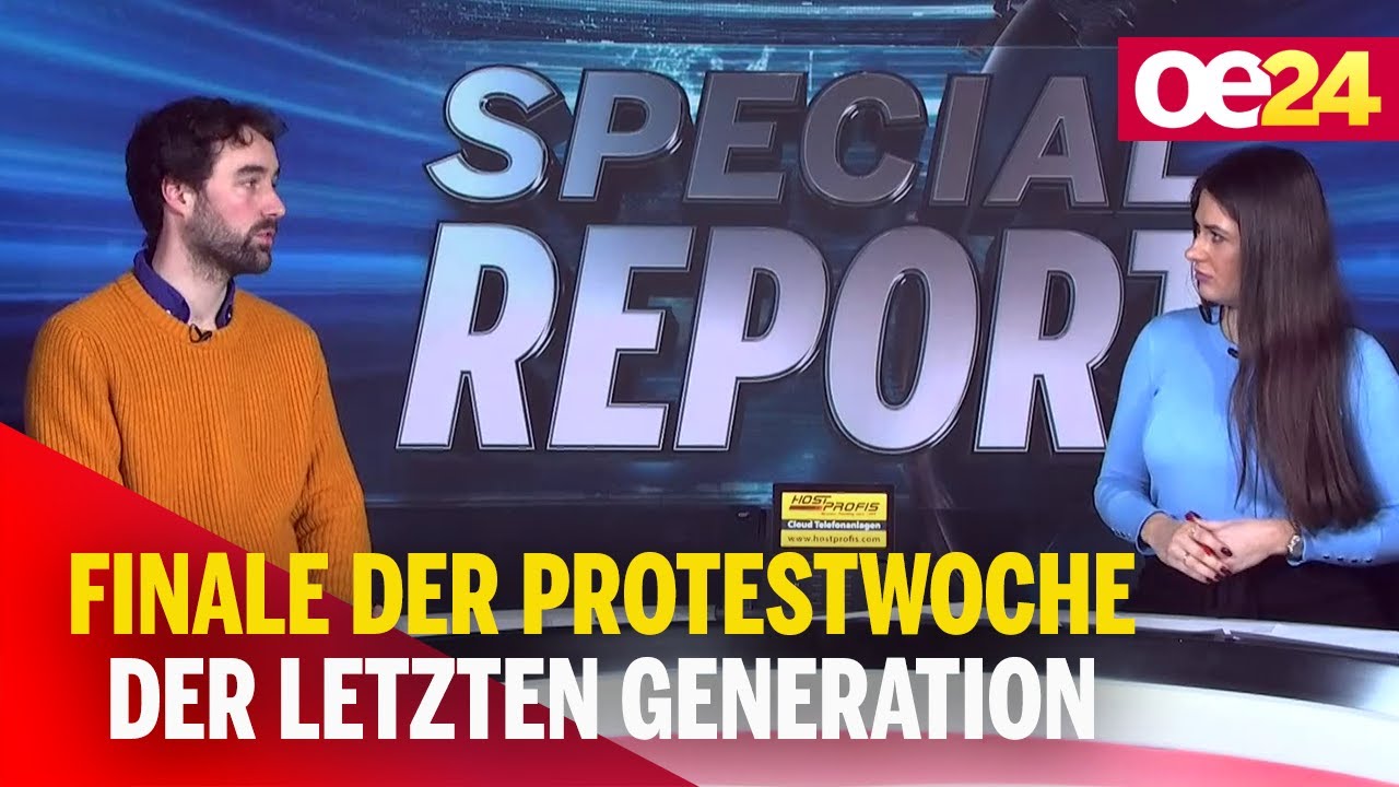 Finale der Protestwoche der Letzten Generation