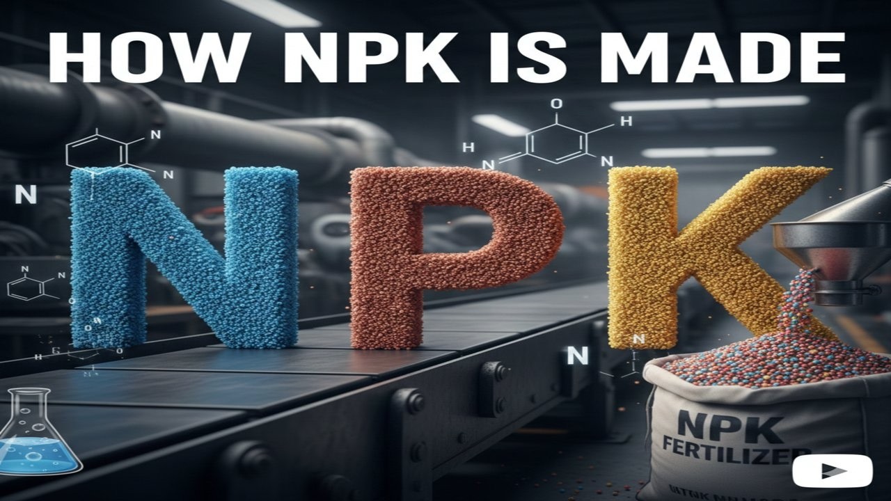 Manufacturing of NPK Water Soluble Fertilizer | Complete Industrial Process Explained
