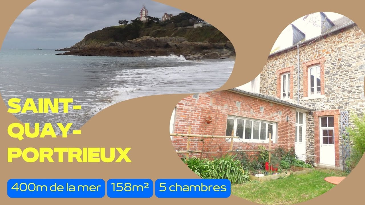 ST-QUAY-PORTRIEUX_400m de la mer_158m²_5 chambres_jardin clos