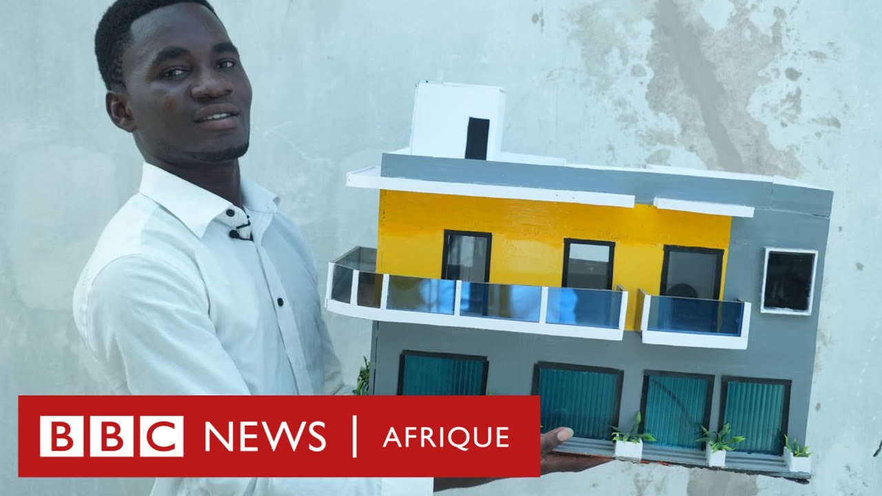 Avec des allumettes, il construit des maquettes de maison et de grands édifices