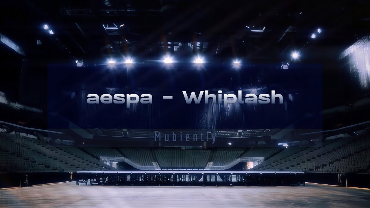 Whiplash by aespa but you’re at a concert rehearsal | Arena Ambience