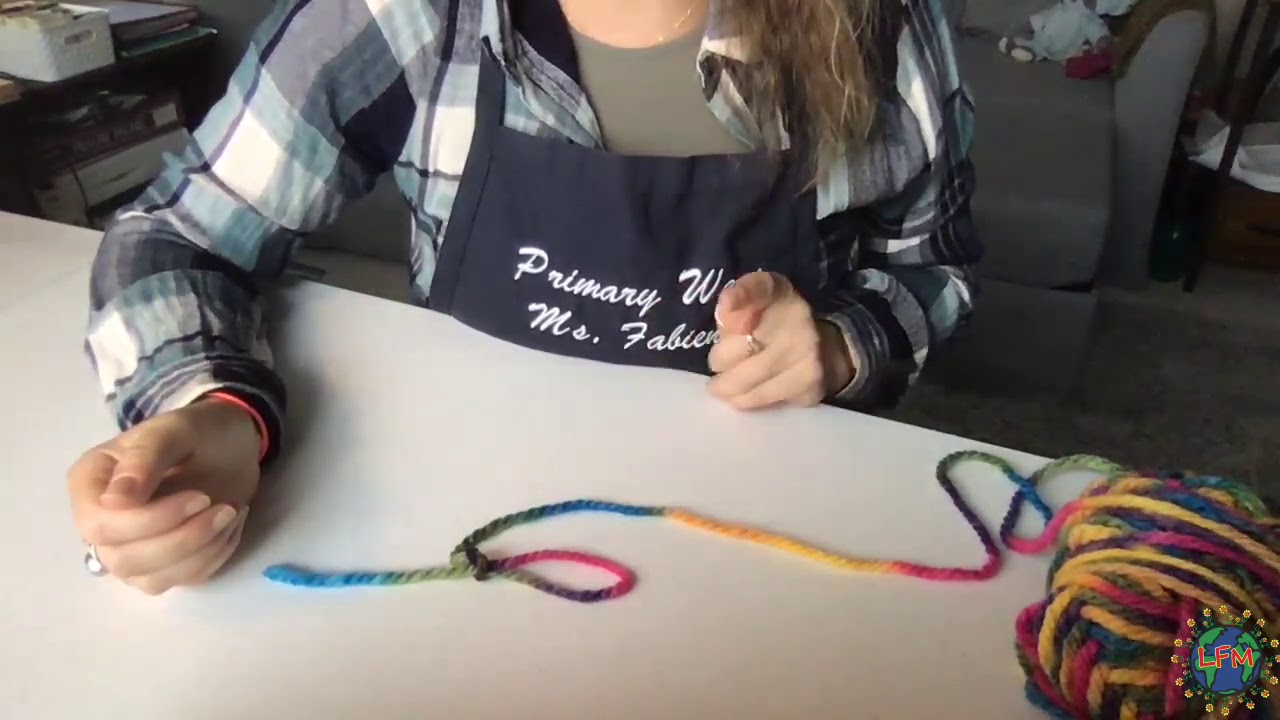 Finger Knitting with Ms. Fabienne - Montessori Learning